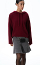 Mini skirt made of fox fur - BRUSNIKA. Women clothes