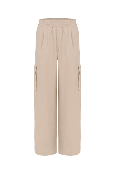 Wide cargo pants - BRUSNIKA Women Clothes