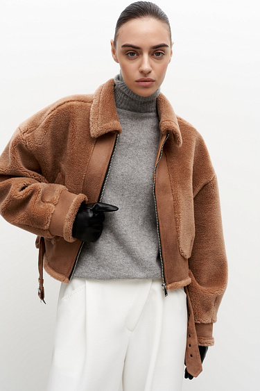 100% wool jacket - BRUSNIKA Women Clothes