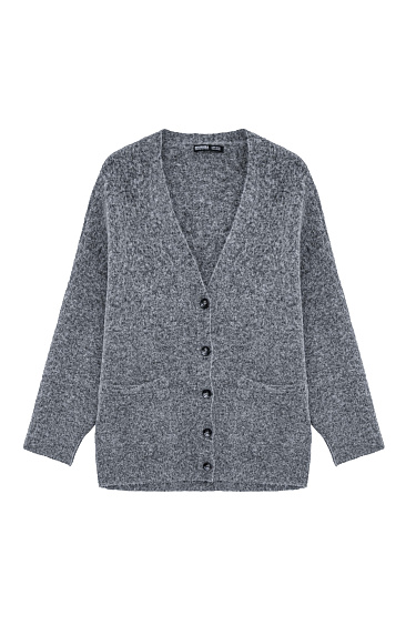 Alpaca wool blend cardigan - BRUSNIKA Women Clothes