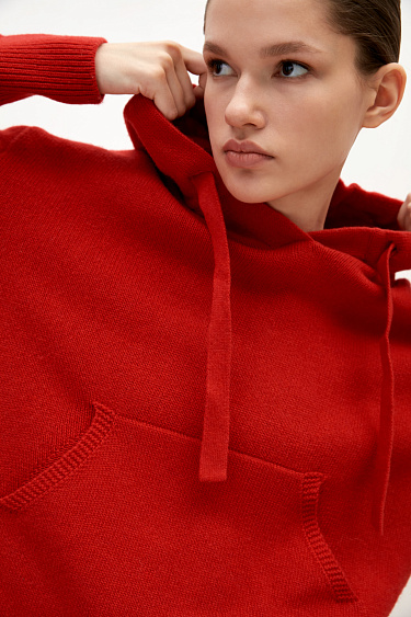 Hooded jumper - BRUSNIKA Women Clothes