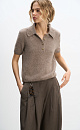 Fox Down Polo - BRUSNIKA. Women clothes
