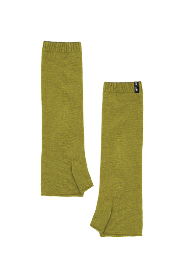 Knitted mittens made of cashmere and wool - BRUSNIKA Women Clothes