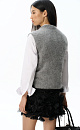 alpaca wool vest with sequins - BRUSNIKA. Women clothes