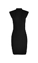 Sleeveless knit mini dress - BRUSNIKA. Women clothes