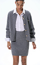 Mini skirt made of extrafine merino wool - BRUSNIKA. Women clothes