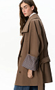 Trench coat with turned-up sleeves - BRUSNIKA. Women clothes