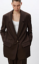 Basic side slits blazer - BRUSNIKA. Women clothes