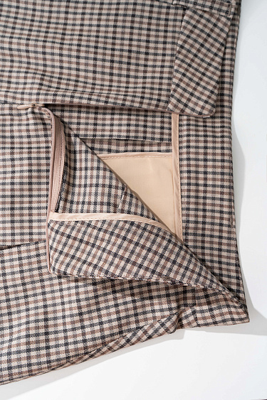 Gingham mini Skirt - BRUSNIKA Women Clothes
