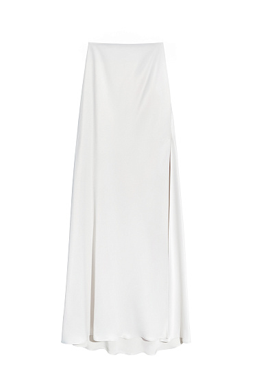 Satin maxi skirt - BRUSNIKA Women Clothes
