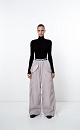 Loose-fit trousers with drawstrings - BRUSNIKA. Women clothes
