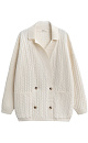 Cardigan with voluminous braids - BRUSNIKA. Women clothes
