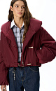cropped jacket with an Asian fastening - BRUSNIKA. Women clothes