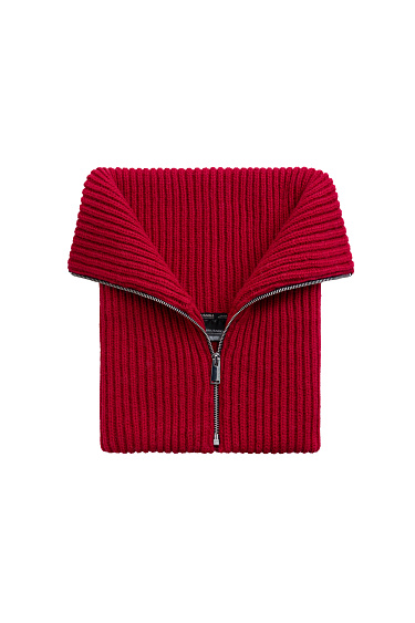 Wool blend turtleneck collar - BRUSNIKA Women Clothes