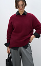 Oversized fox down jumper - BRUSNIKA. Women clothes