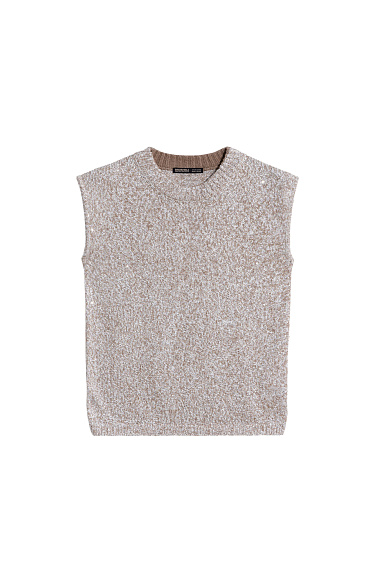 Knitted top with sequins - BRUSNIKA Women Clothes