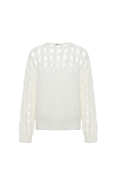 Textured weave jumper - BRUSNIKA Women Clothes