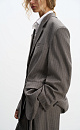 Single-breasted striped jacket - BRUSNIKA. Women clothes