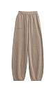 Banana trousers made of cashmere - BRUSNIKA. Women clothes