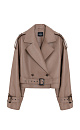 Leather jacket - BRUSNIKA. Women clothes