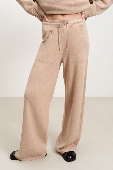 Cashmere and wool pants - BRUSNIKA Women Clothes