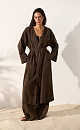 Robe with ethnic print - BRUSNIKA. Women clothes