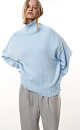 Oversized cotton jumper - BRUSNIKA. Women clothes