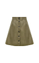 Faux leather mini skirt - BRUSNIKA. Women clothes