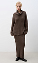 Ribbed cashmere and wool jumper - BRUSNIKA. Women clothes