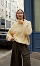 High collar jumper - BRUSNIKA. Women clothes
