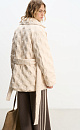 Wrap down jacket - BRUSNIKA. Women clothes