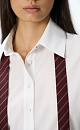 shirt with a ruffle - BRUSNIKA. Women clothes