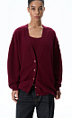 Long fox down cardigan - BRUSNIKA. Women clothes