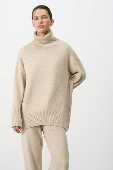 Turtleneck jumper - BRUSNIKA Women Clothes