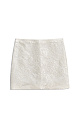 Jacquard mini skirt - BRUSNIKA. Women clothes