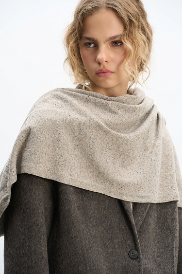 Wool stole - BRUSNIKA Women Clothes