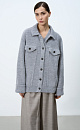 Wool knit bomber jacket  - BRUSNIKA. Women clothes