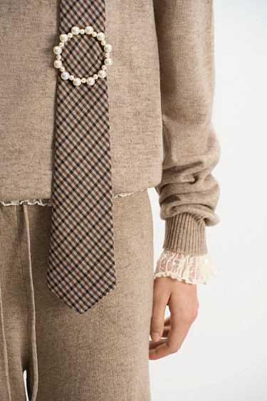 Cashmere and wool turtleneck jumper - BRUSNIKA Women Clothes