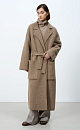 Coat made of mixed wool - BRUSNIKA. Women clothes