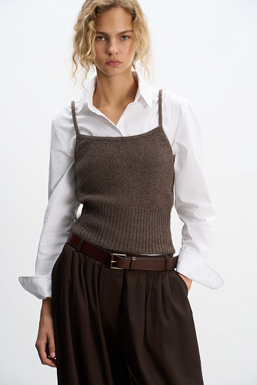 Fox down top - BRUSNIKA Women Clothes