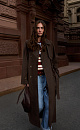 Double-breasted trench coat - BRUSNIKA. Women clothes