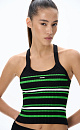 Striped knitted top - BRUSNIKA. Women clothes