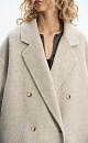 Double-breasted wool coat - BRUSNIKA. Women clothes