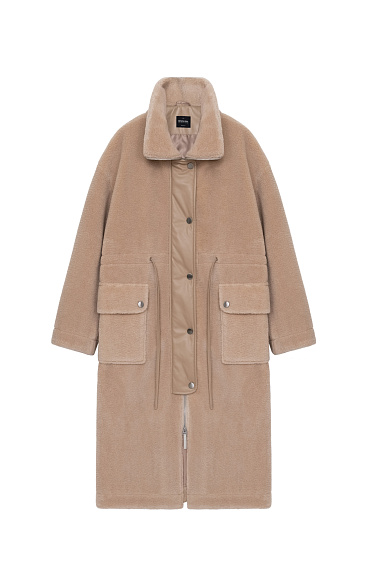 Faux fur coat - BRUSNIKA Women Clothes