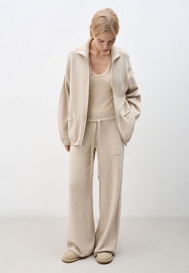 Cashmere and wool trousers - BRUSNIKA Women Clothes
