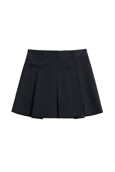 Wool mini skirt - BRUSNIKA Women Clothes
