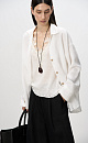 Loose 100% linen shirt - BRUSNIKA. Women clothes