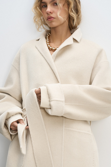 Cashmere and wool coat - BRUSNIKA Women Clothes