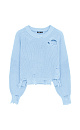 Ripped jumper - BRUSNIKA. Women clothes