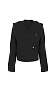 Cropped wrap blazer - BRUSNIKA. Women clothes